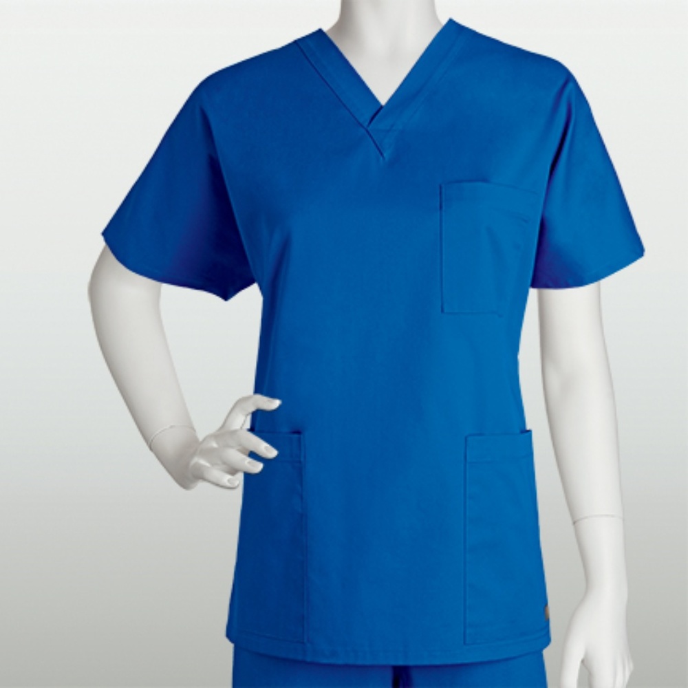 Medical Uniform Scrub Top 7178 New Royal XS